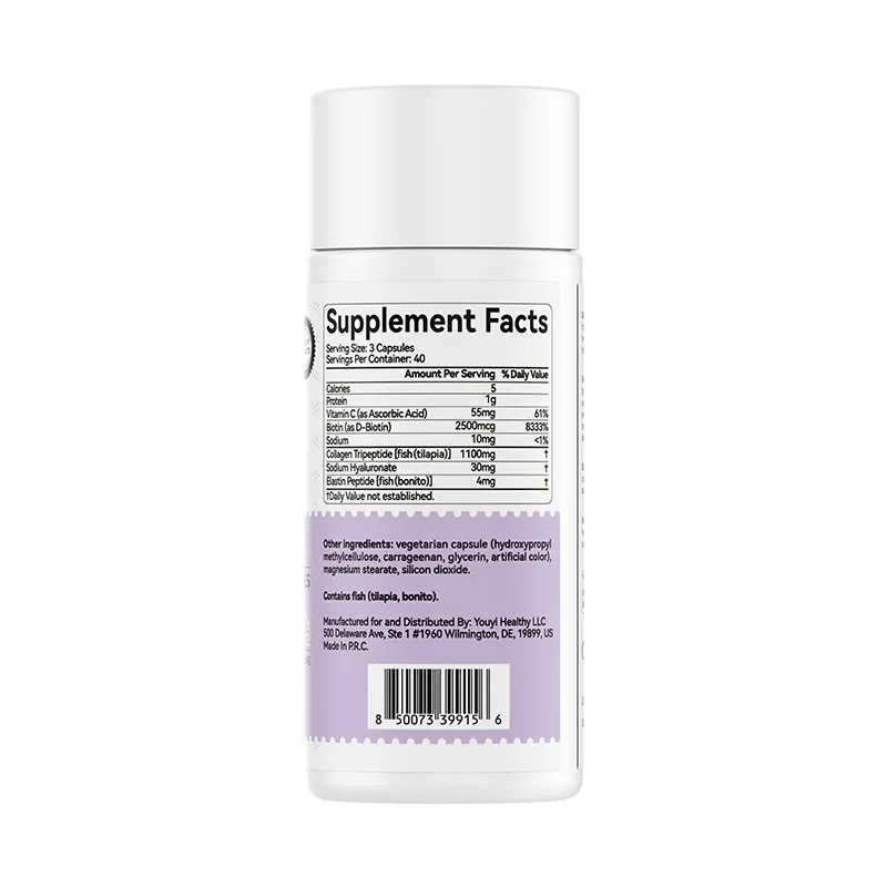 COLLAGEN PEPTIDES 120 CAPSULES - Image 6